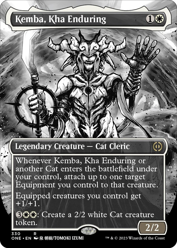 Kemba, Kha Enduring (Borderless) (330) (Phyrexia: All Will Be One)