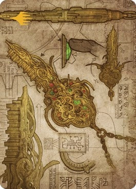 Key to the City Art Card (Gold-Stamped Planeswalker Symbol) (65)