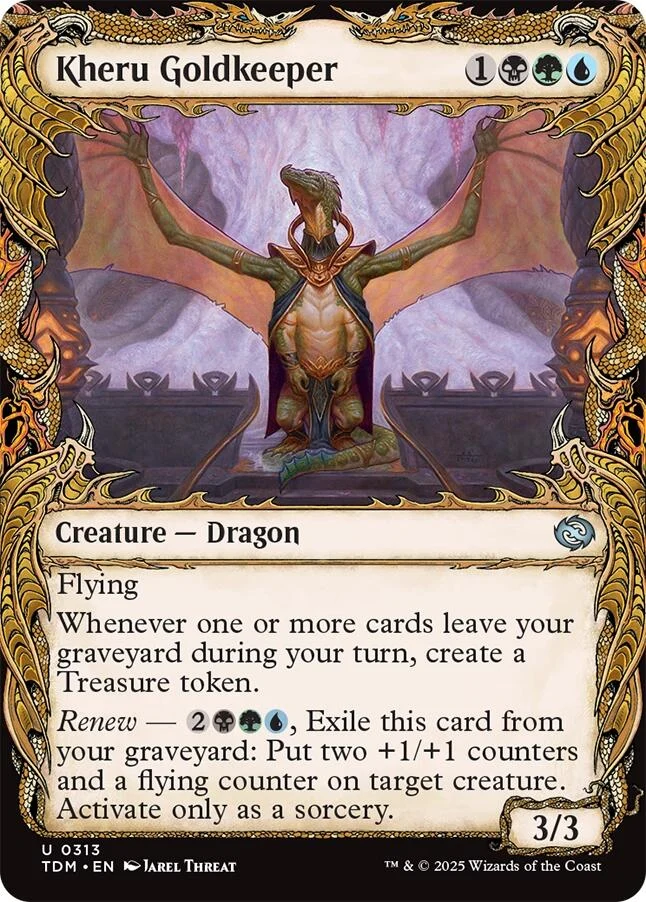 Kheru Goldkeeper (Showcase) (313) (Tarkir: Dragonstorm)
