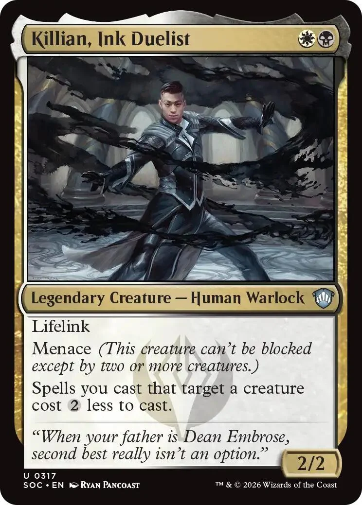 Killian, Ink Duelist (317) (Secrets of Strixhaven)