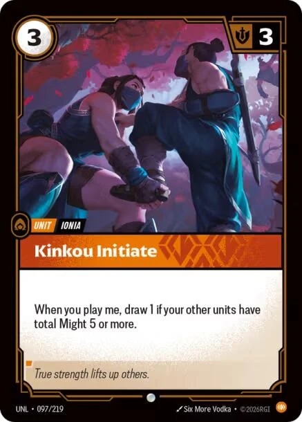 Kinkou Initiate (097/219) (Unleashed)