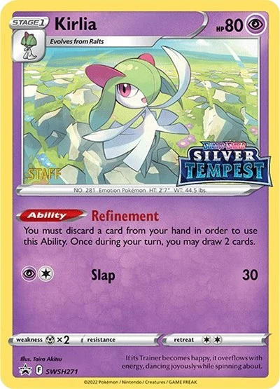 Kirlia - SWSH271 (Prerelease) [STAFF] (SWSH271) (SWSH: Sword & Shield Promo Cards)