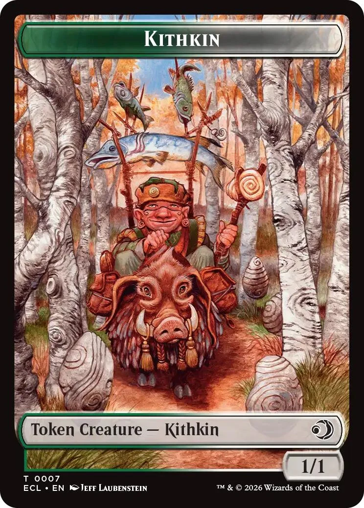 Kithkin // Treasure Double-Sided Token (7 // 10) (Lorwyn Eclipsed)