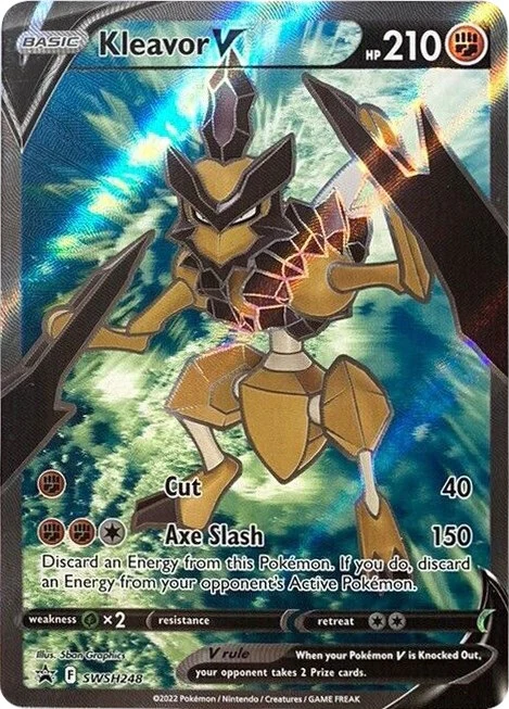 Kleavor V (Full Art) - SWSH248 (SWSH248) (SWSH: Sword & Shield Promo Cards)