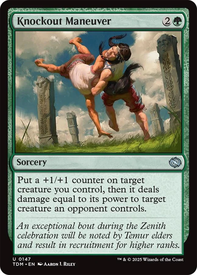Knockout Maneuver (147) (Tarkir: Dragonstorm)