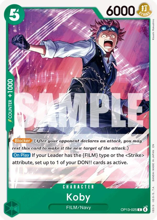 Koby (OP13-025) (Carrying On His Will)