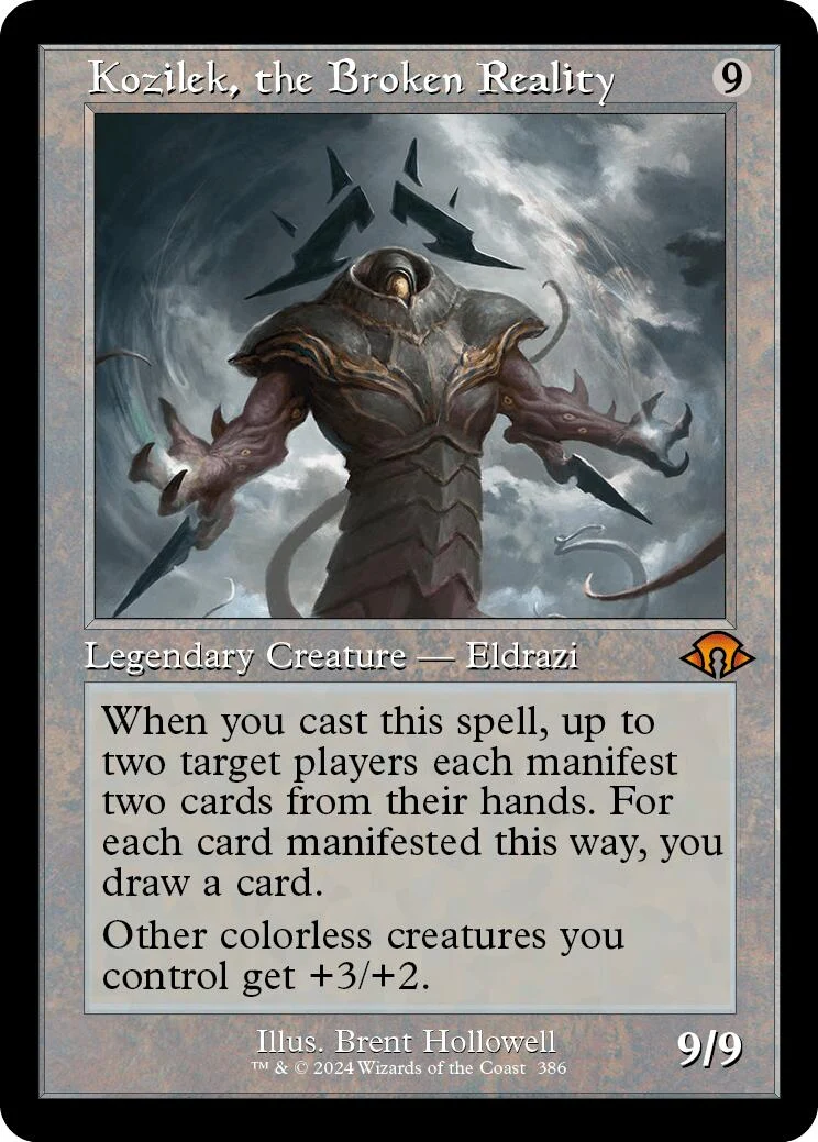 Kozilek, the Broken Reality (Retro Frame) (386) (Modern Horizons 3)