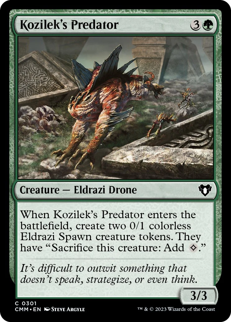 Kozilek's Predator (301) (Commander Masters)