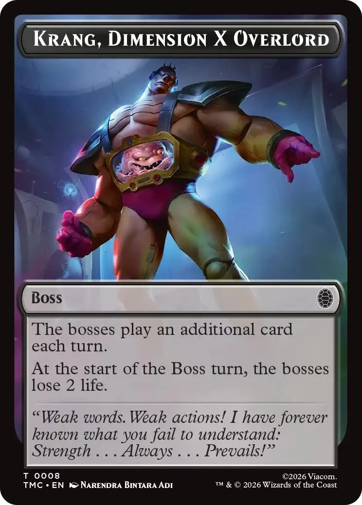 Krang, Dimension X Overlord (8) (Teenage Mutant Ninja Turtles)