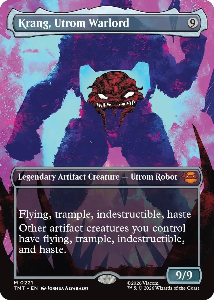 Krang, Utrom Warlord (Borderless) (221) (Teenage Mutant Ninja Turtles)