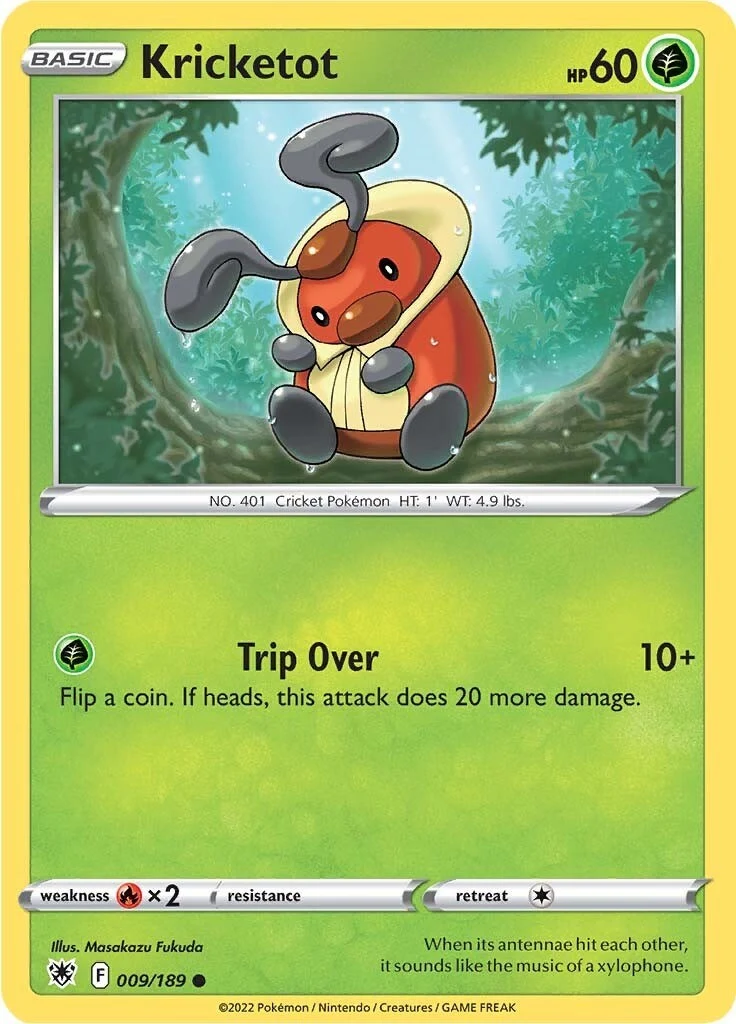 Kricketot (009/189) (SWSH10: Astral Radiance)