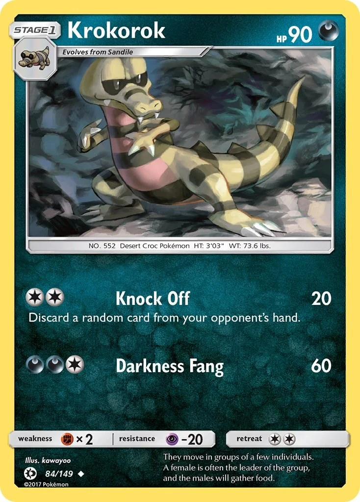 Krokorok (84/149) (SM Base Set)