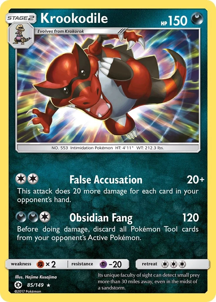 Krookodile (85/149) (SM Base Set)