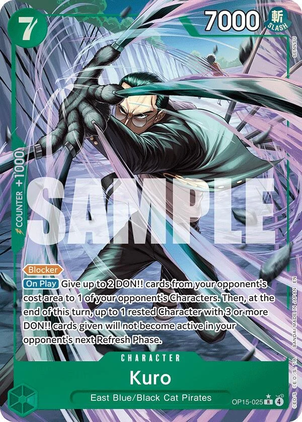 Kuro (Alternate Art) (OP15-025) (Adventure on Kami's Island)