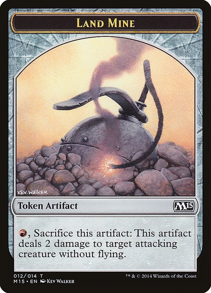 Land Mine Token (12) (Magic 2015 (M15))