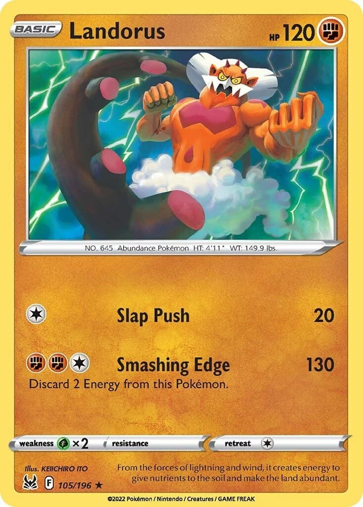 Landorus (105/196) (SWSH11: Lost Origin)