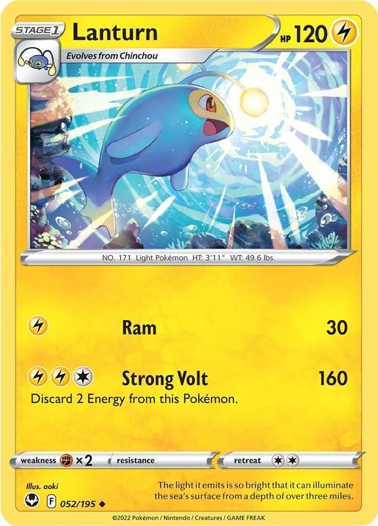 Lanturn (052/195) (SWSH12: Silver Tempest)