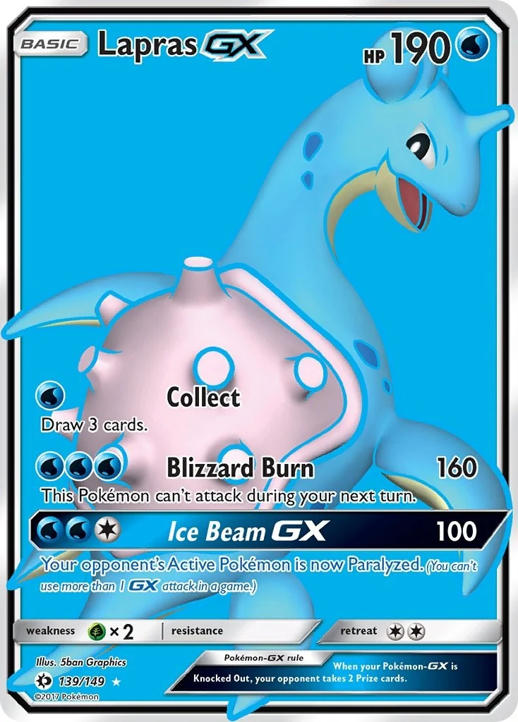 Lapras GX (Full Art) (139/149)
