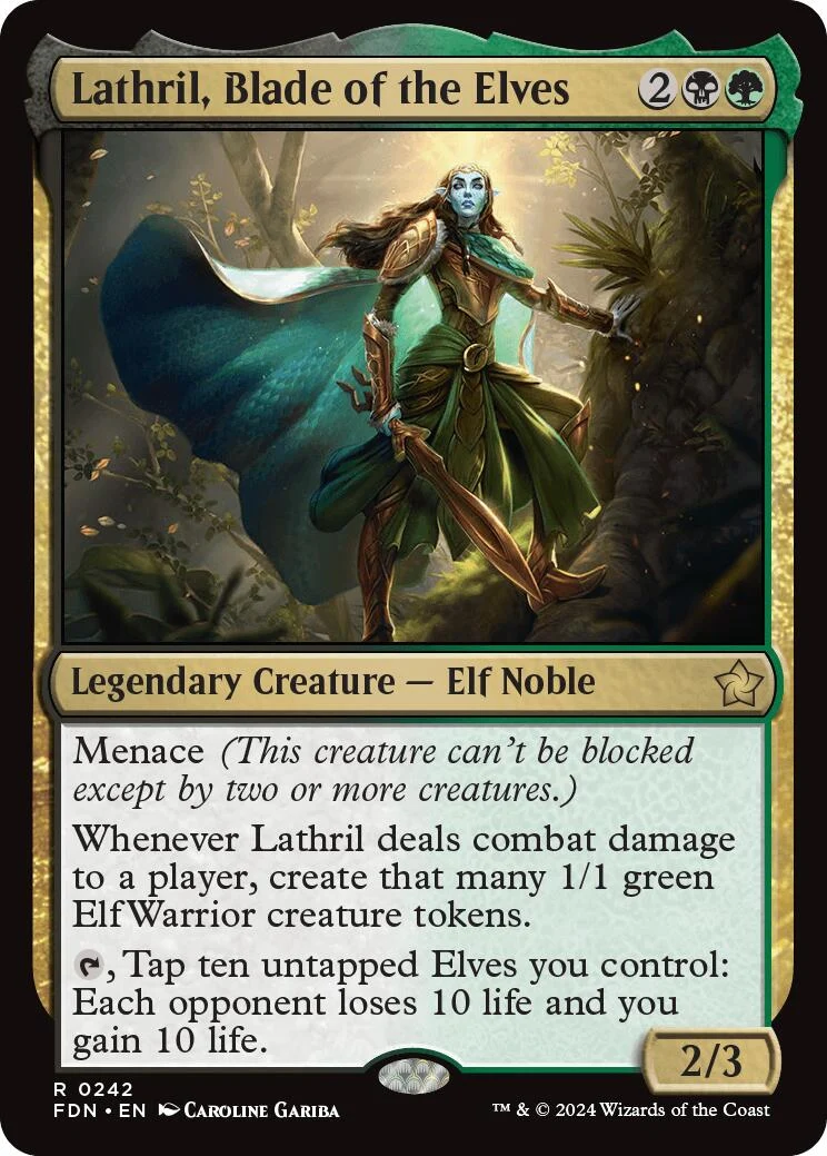 Lathril, Blade of the Elves (242) (Foundations)