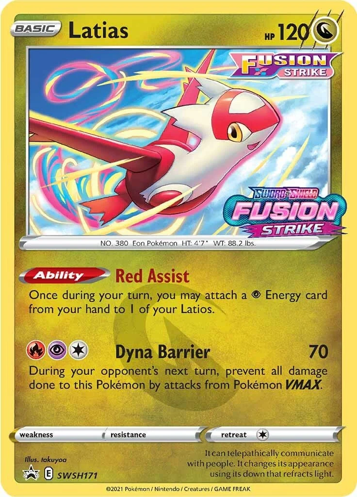 Latias - SWSH171 (Prerelease) (SWSH171) (SWSH: Sword & Shield Promo Cards)