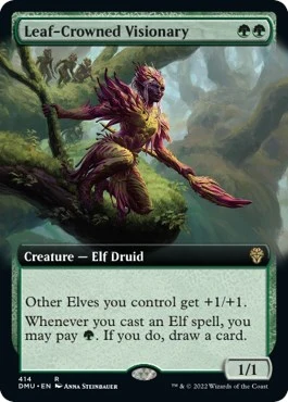 Leaf-Crowned Visionary (Extended Art) (414)