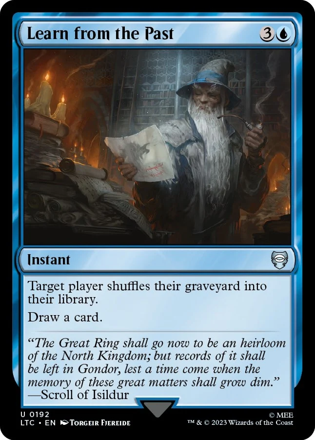 Learn from the Past (192)