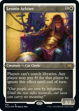 Leonin Arbiter (Foil Etched) (418)