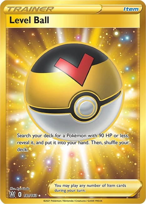 Level Ball (Secret) (181/163) (SWSH05: Battle Styles)