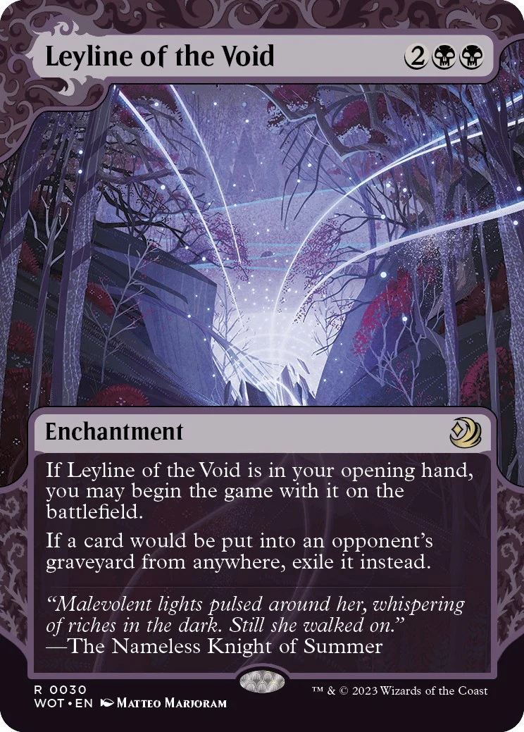 Leyline of the Void (30) (Wilds of Eldraine: Enchanting Tales)