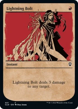 Lightning Bolt (Showcase) (401)