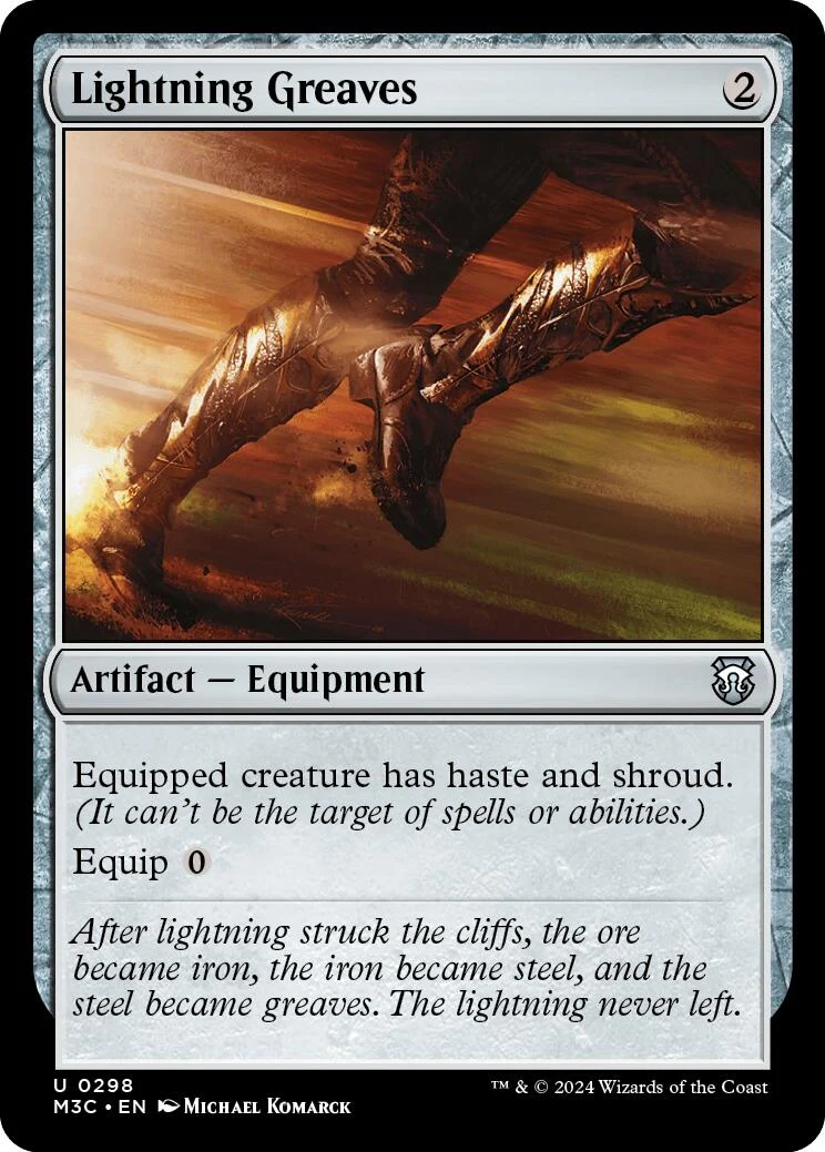 Lightning Greaves (298)