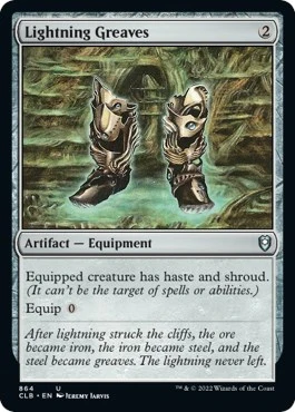 Lightning Greaves (864)