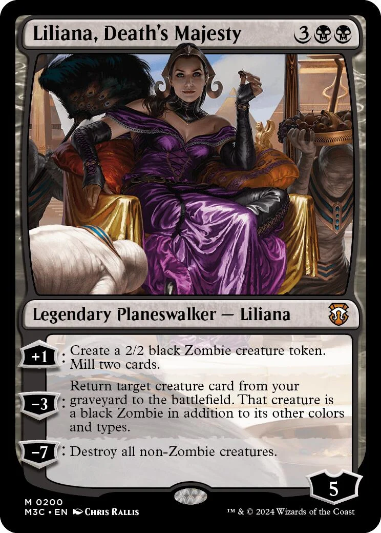 Liliana, Death's Majesty (Ripple Foil) (200)