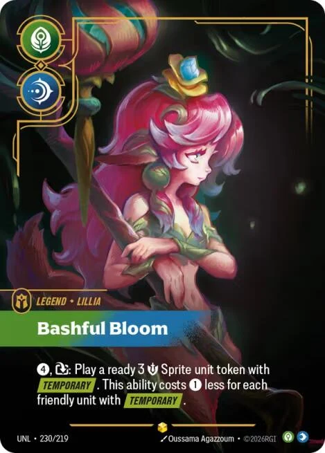 Lillia - Bashful Bloom (Overnumbered) (230/219) (Unleashed)