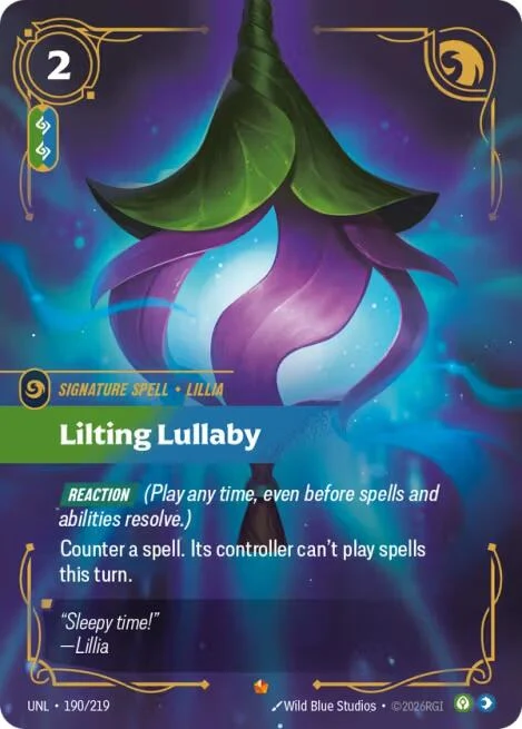 Lilting Lullaby (190/219) (Unleashed)