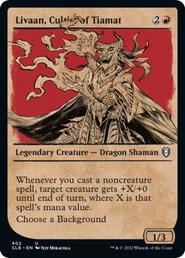 Livaan, Cultist of Tiamat (Showcase) (402)