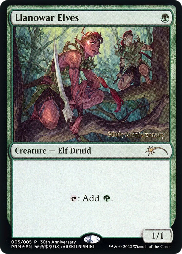 Llanowar Elves (5)