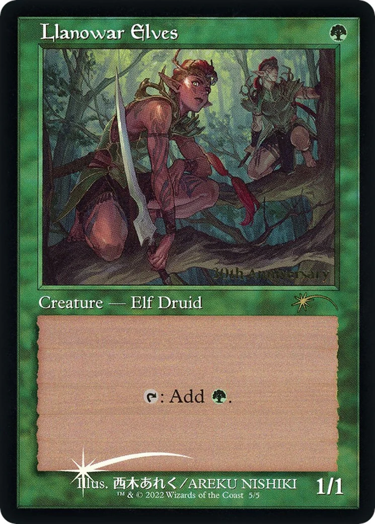 Llanowar Elves (Retro Frame) (5)