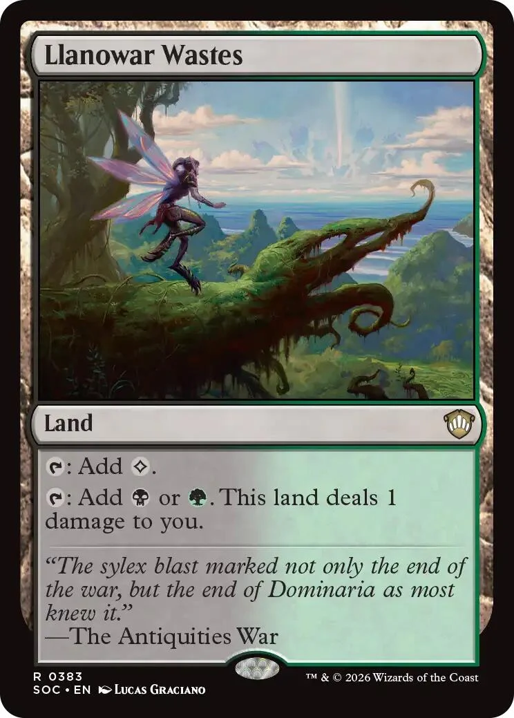 Llanowar Wastes (383) (Secrets of Strixhaven)