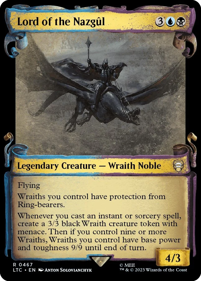 Lord of the Nazgul (Showcase Scrolls) (467)