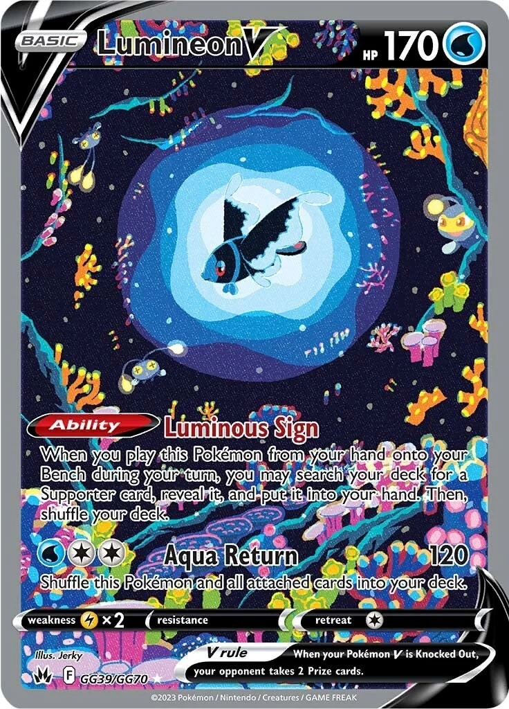 Lumineon V (GG39/GG70) (Crown Zenith: Galarian Gallery)