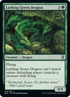 Lurking Green Dragon (239)