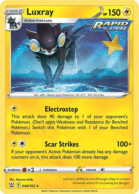 Luxray (048/163) (SWSH05: Battle Styles)