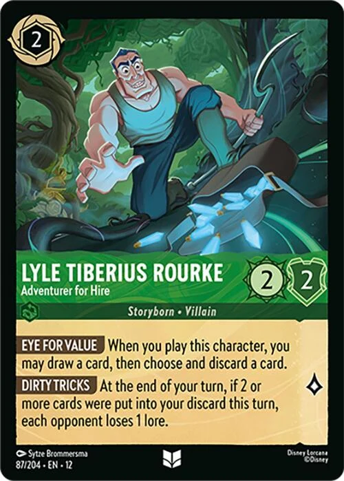 Lyle Tiberius Rourke - Adventurer for Hire (87/204) (Wilds Unknown)