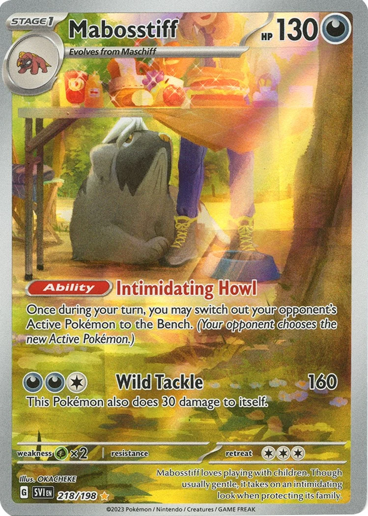Mabosstiff (218/198) (SV01: Scarlet & Violet Base Set)