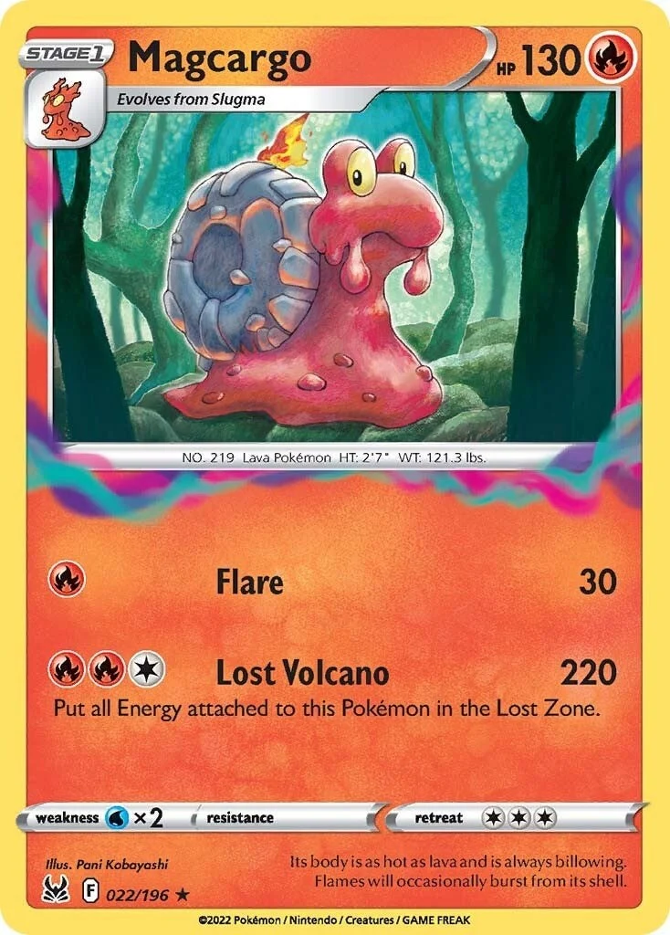 Magcargo (022/196) (SWSH11: Lost Origin)