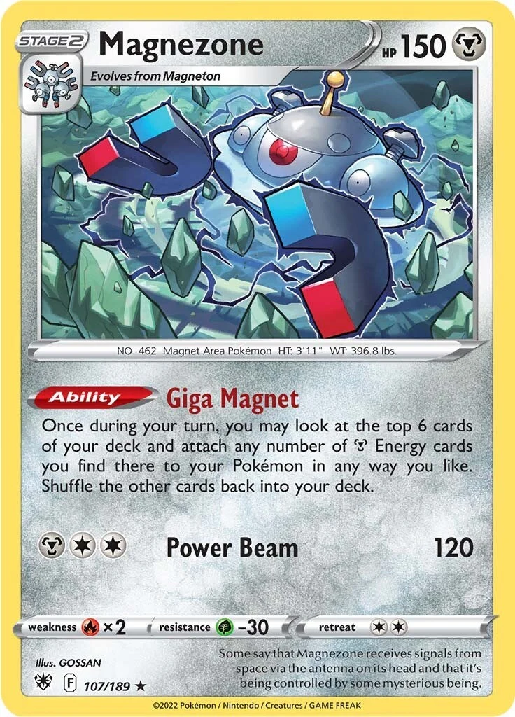 Magnezone (107/189) (SWSH10: Astral Radiance)