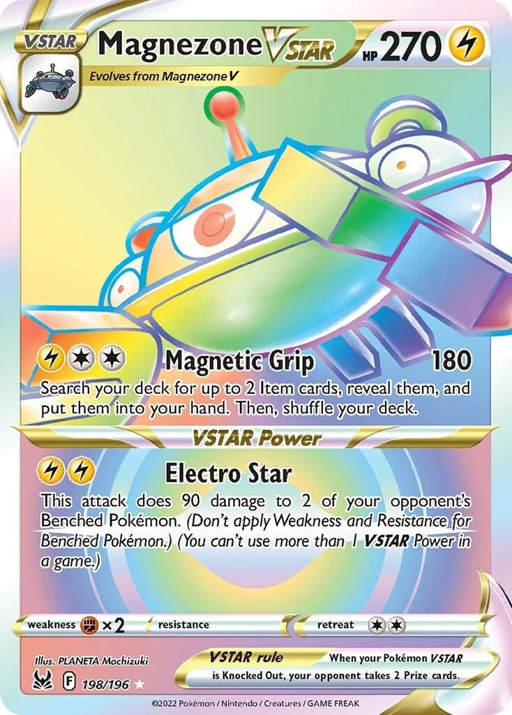 Magnezone VSTAR (Secret) (198/196) (SWSH11: Lost Origin)