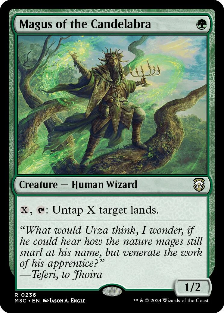 Magus of the Candelabra (Ripple Foil) (236)