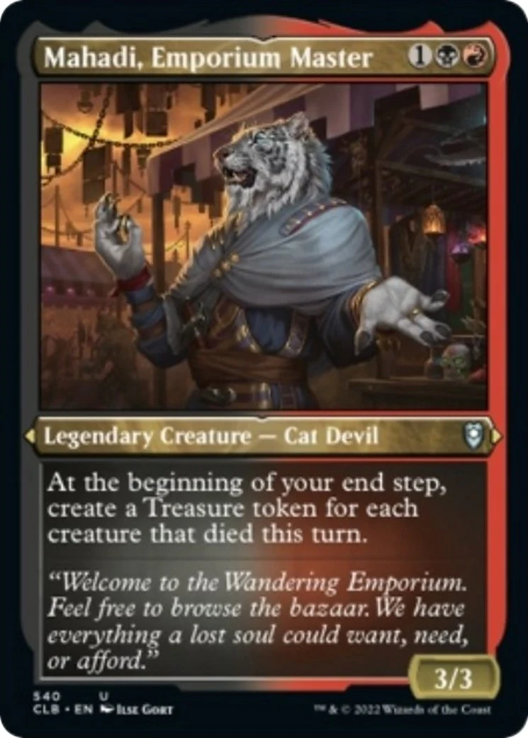 Mahadi, Emporium Master (Foil Etched) (540)